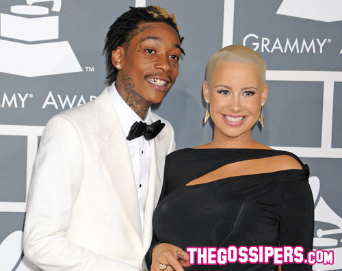 wiz Fiocco azzurro per Wiz Khalifa e Amber Rose