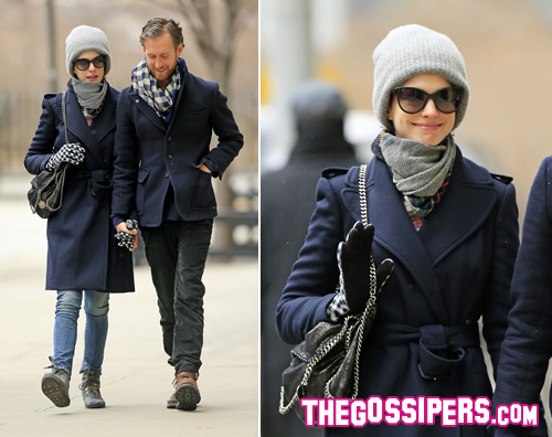 anneadam2 Passeggiata romantica per Anne Hathaway