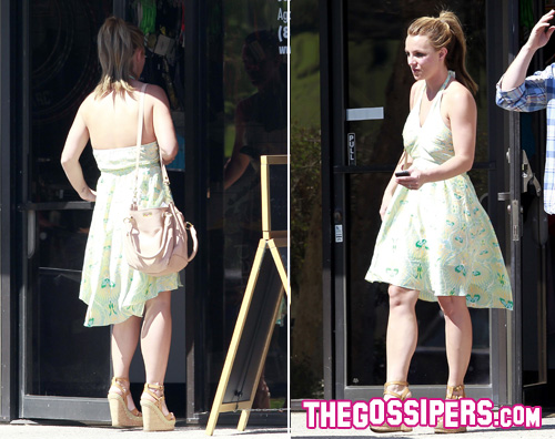 brit2 Britney Spears torna bionda e cambia look