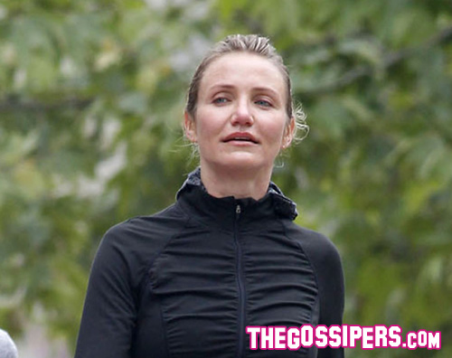 camerondiaz Cameron Diaz si tiene in forma correndo