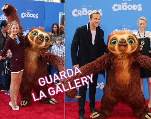 croods premiere Ryan e Blake alla premiere de I Croods