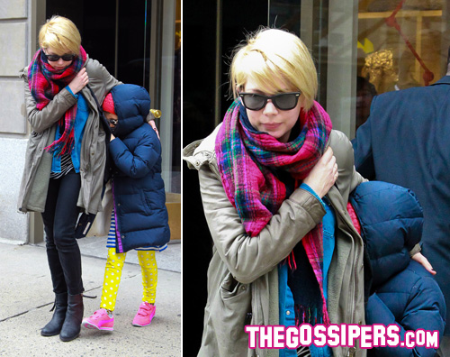 michellewilliams Michelle Williams, shopping con Matilda