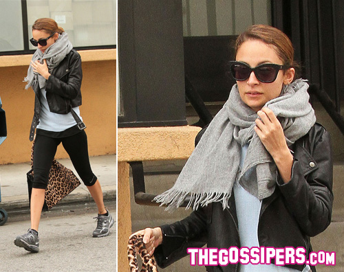 nicolerichie Nicole Richie in palestra con stile