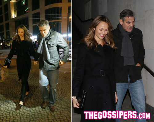 George Clooney a Berlino con Stacey stacy2 George Clooney a Berlino con Stacey