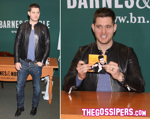 Michael Bublè promuove il suo ultimo album buble Michael Bublè promuove il suo ultimo album