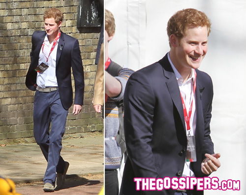 harry2 Il principe Harry alla maratona di Londra