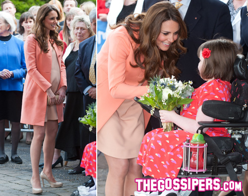 kate2 Kate Middleton fa visita alla Naomi House