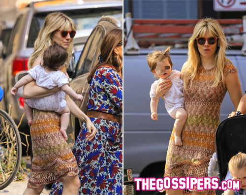 kikapress11 Sienna Miller, una mamma a New York