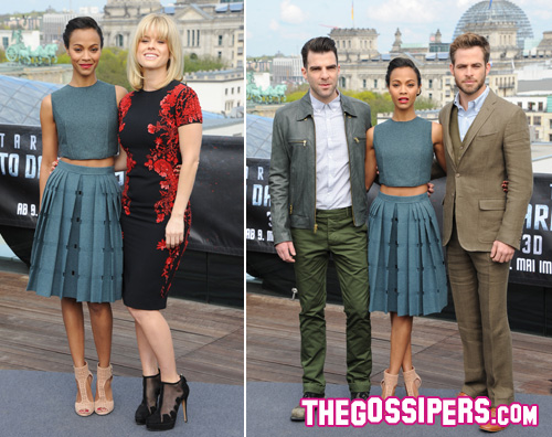 star2 Il cast di Star Trek   Into Darkness a Berlino