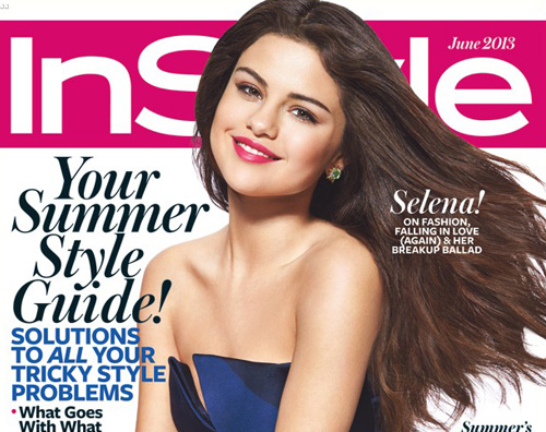 instyleselena Selena Gomez parla di Justin Bieber su InStyle