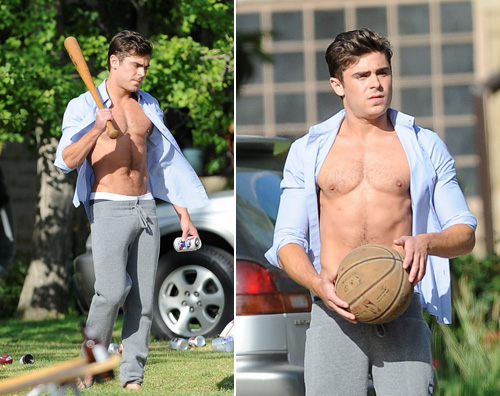 zac efron pettonudo Zac Efron a petto nudo per Townies