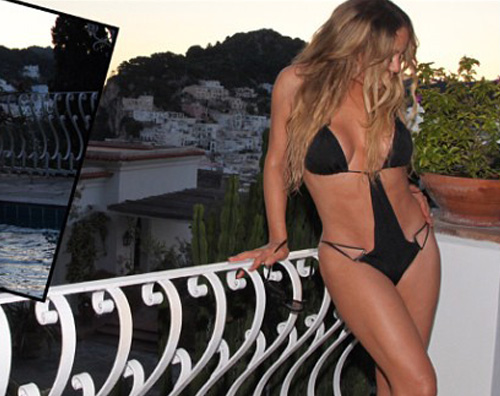 mariaha1 Mariah Carey sfoggia un monokini a Capri