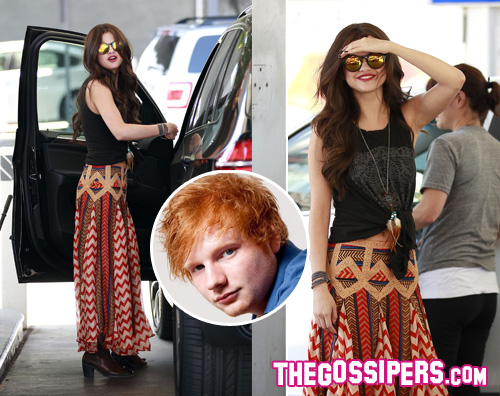 selenaed Selena Gomez: flirt con Ed Sheeran?