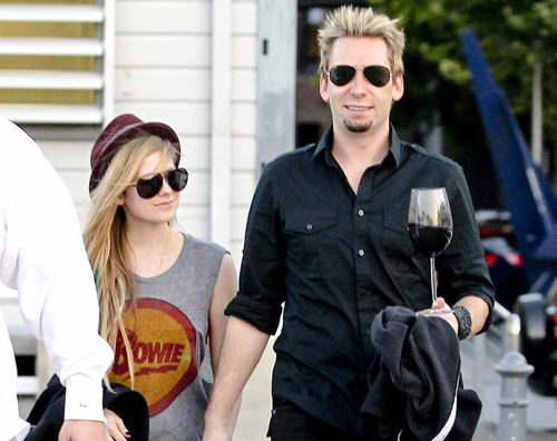 avril chad Avril Lavigne ha sposato Chad Kroeger