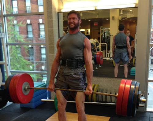 hugh allenamento Hugh Jackman si allena su Twitter