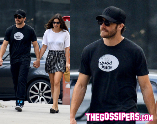Jake Gyllenhaal mano nella mano con la nuova compagna jake2 Jake Gyllenhaal mano nella mano con la nuova compagna