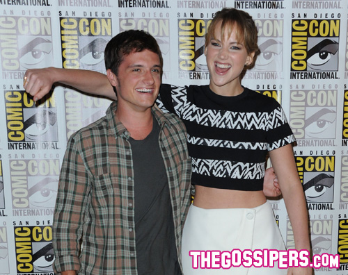 josh jen Il cast di Hunger Games al Comic Con