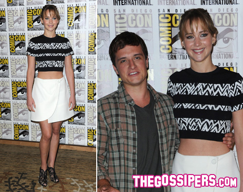 josh jen2 Il cast di Hunger Games al Comic Con
