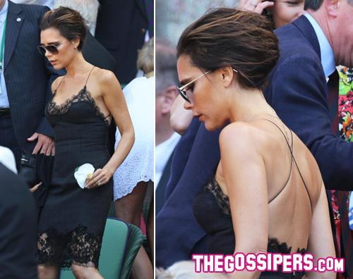 victoria2 Victoria Beckham alla finale di Wimbledon