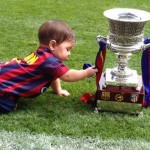 Milan4 150x150 Piqué festeggia la Supercoppa in famiglia