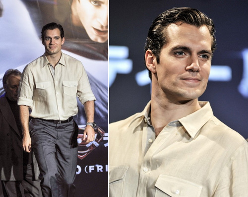 herny Henry Cavill a Tokyo per Man of Steel