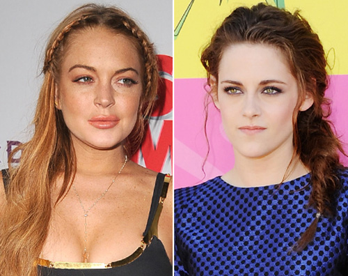 lindskri Lindsay Lohan parla male di Kristen Stewart