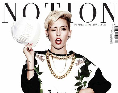miley0 Miley Cyrus protagonista su Notion