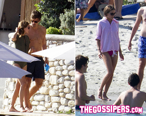 olivia Olivia Palermo a Mykonos con Valentino Garavani