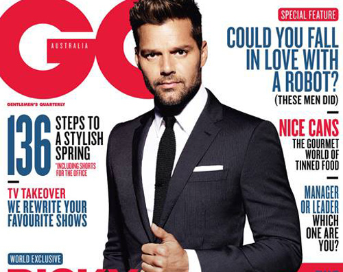 Ricky Martin: Anche io prendevo in giro i gay rickygq Ricky Martin: Anche io prendevo in giro i gay