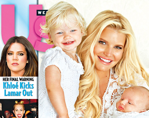 us jess Jessica Simpson presenta il piccolo Ace