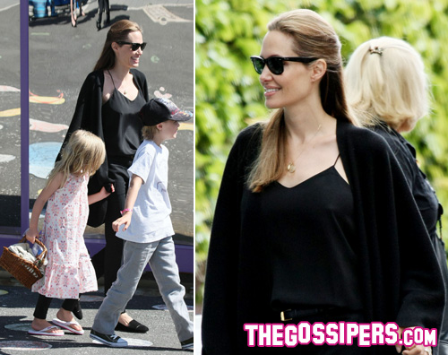 angelina2 Shopping a Sydney per Angelina e figlie