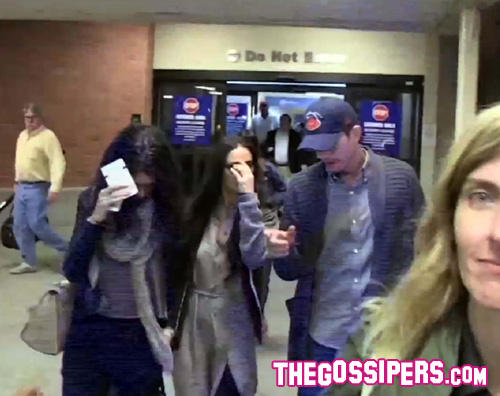 ashton demi3 Ashton Kutcher e Demi Moore insieme in aeroporto