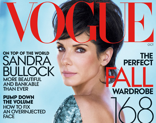 sandra vogue Sandra Bullock elegante per Vogue