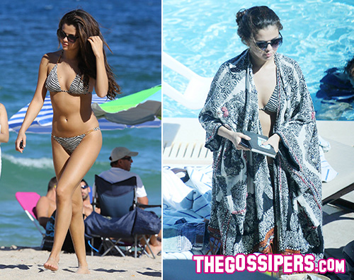 SelenaGomez Cover Selena Gomez in bikini a Miami