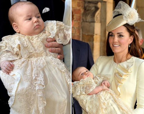 batte Kate e William battezzano il piccolo George