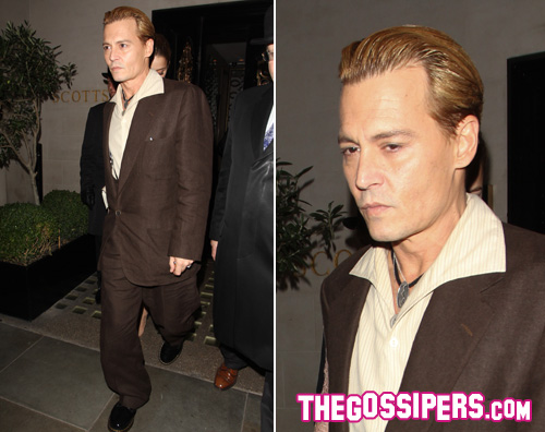 depp2 Johnny Depp a cena con Amber Heard