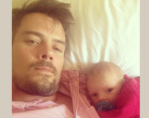 josh Domenica da papà per Josh Duhamel