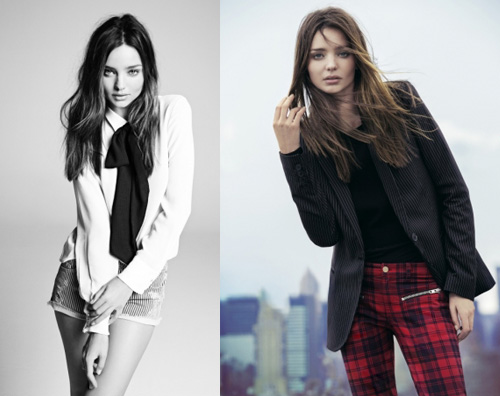 kerr Copertina Miranda Kerr protagonista della campagna Mango