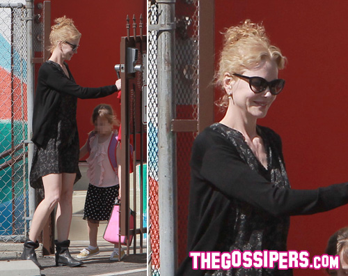 Nicole Kidman a scuola dalla piccola Sunday kidman2 Nicole Kidman a scuola dalla piccola Sunday