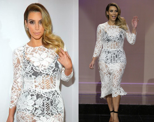 kim21 Kim Kardashian: Ho perso 20 chili dopo il parto