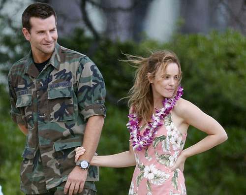 2 Bradley Cooper flirta con Rachel McAdams