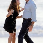 Salma Hayek Pierce Brosnan 150x150 Intrigo di coppie sul set di How to Make Love Like an Englishman