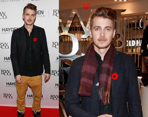 hayden2 Hayden Christensen in Canada per RW&CO