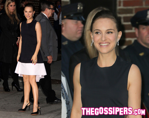 portman2 Natalie Portman ospite da David Letterman