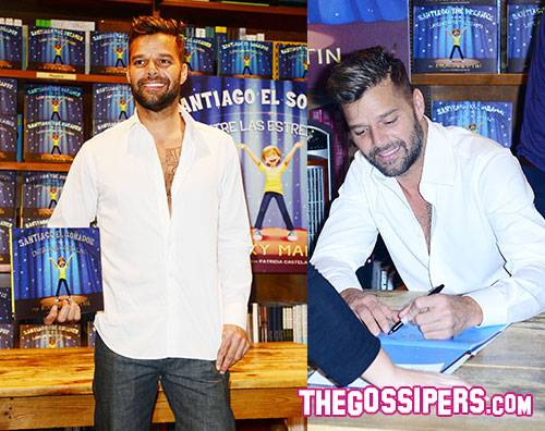 ricky2 Ricky Martin presenta il suo libro per bambini