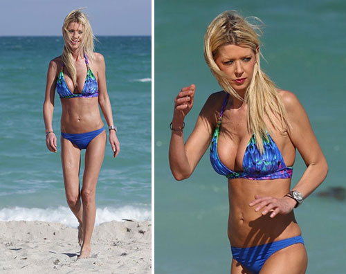 tara reid1 Tara Reid sotto il sole di Miami