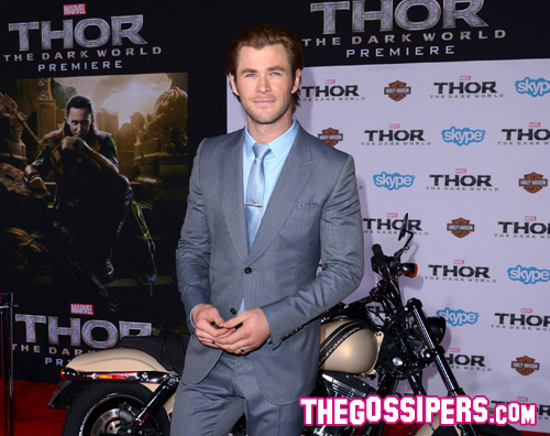 thor chris Chris Hemsworth promuove Thor: The Dark World