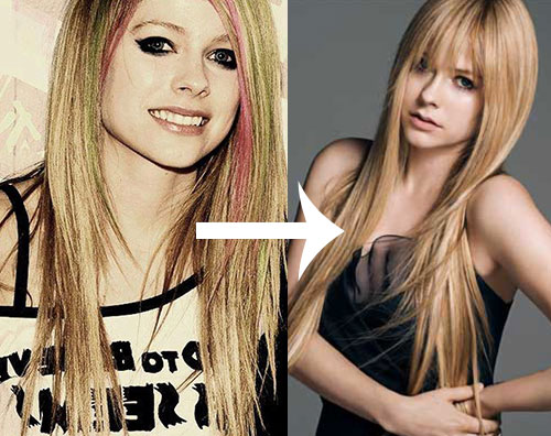avril Avril Lavigne (quasi) senza trucco per Allure