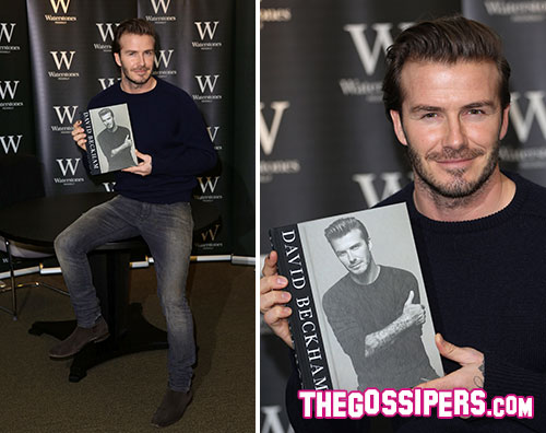beckham2 David Beckham promuove il suo libro