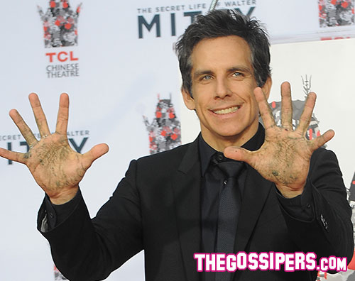 ben1 Ben Stiller nella pietra al Chinese Theatre